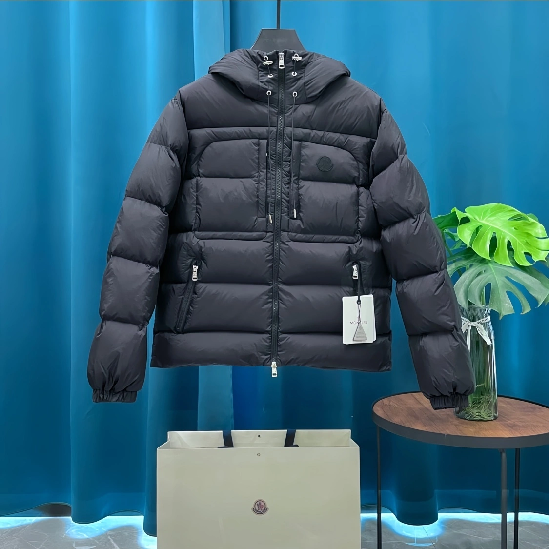 wg.luxury- 7o9385r Down jacket 90 white goose down 2colour item:E-F431J2409-2